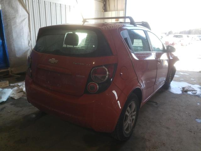 Photo 4 from auction – 2013 CHEVROLET SONIC LT with VIN 1G1JC6SB9D4102496