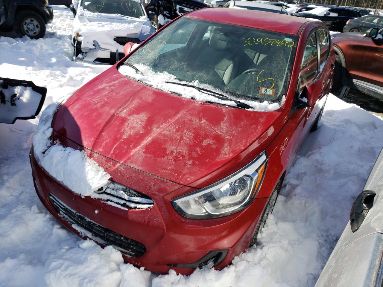 Photo 2 from auction – 2016 HYUNDAI ACCENT SE with VIN KMHCT5AEXGU257919