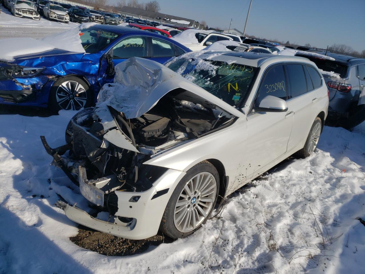 Photo 2 from auction – 2014 BMW 328 D XDRI with VIN WBA3K5C52EK300451