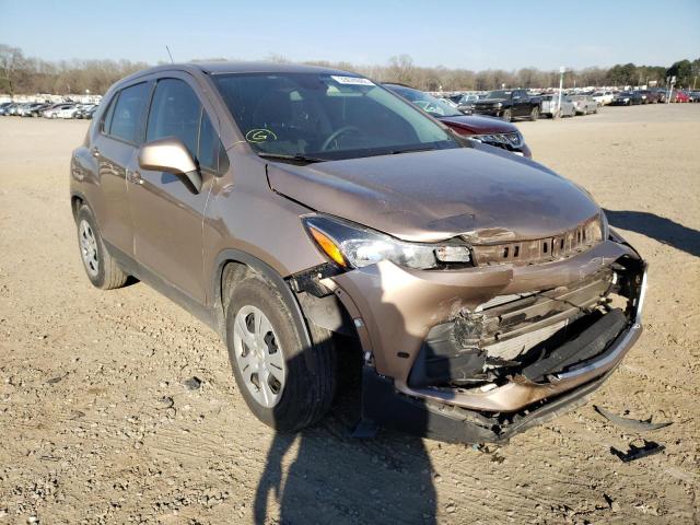 CHEVROLET TRAX LS 2018 with VIN 3GNCJKSB9JL259666 - Photo from auction