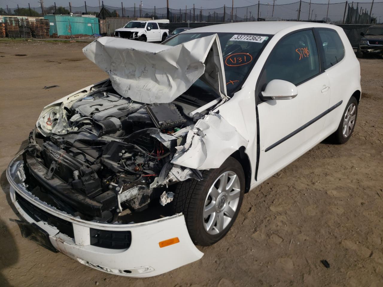 Photo 2 from auction – 2007 VOLKSWAGEN RABBIT with VIN WVWBS71K57W192809