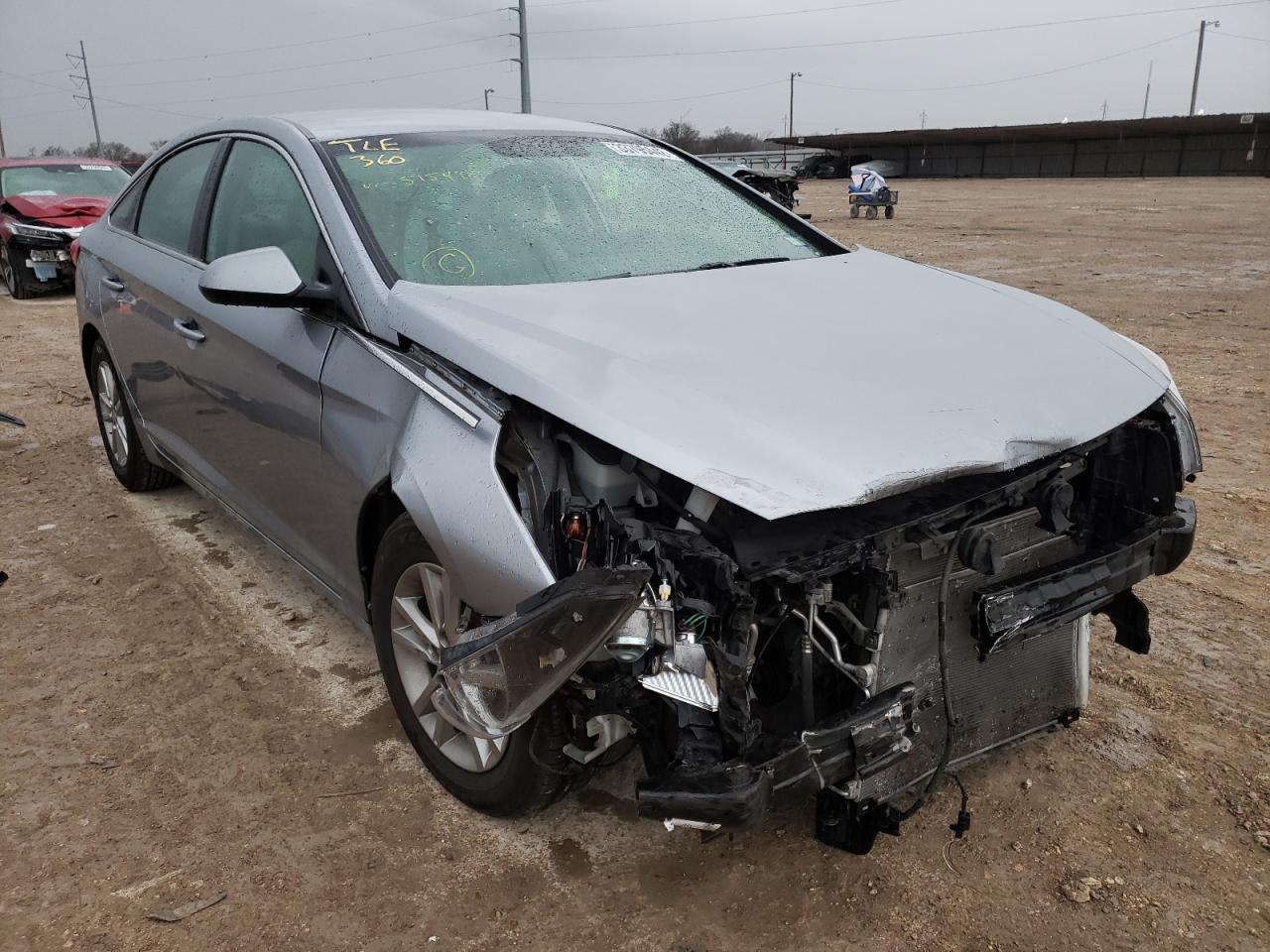 HYUNDAI SONATA SE 2017 with VIN 5NPE24AF0HH515492 - Photo from auction