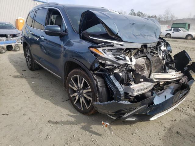 Photo 1 from auction – 2019 HONDA PILOT TOUR with VIN 5FNYF5H97KB027346