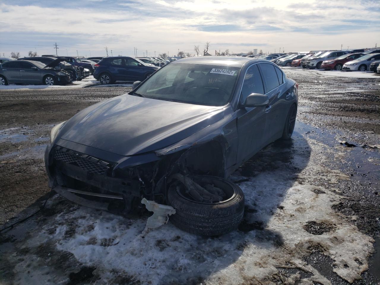 Photo 2 from auction – 2014 INFINITI Q50 BASE with VIN JN1BV7AP8EM684832