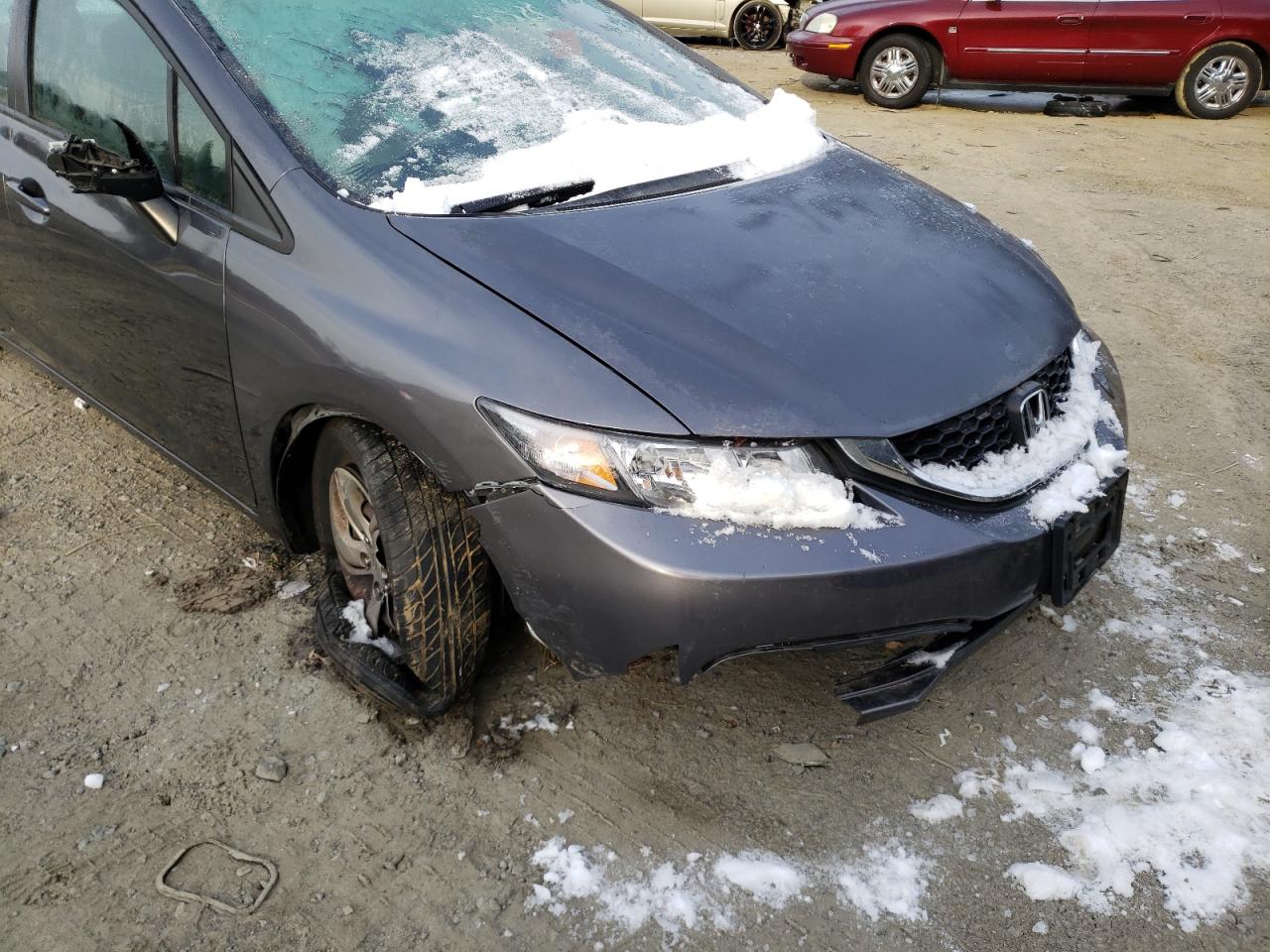 Photo 9 from auction – 2015 HONDA CIVIC LX with VIN 19XFB2F54FE266284