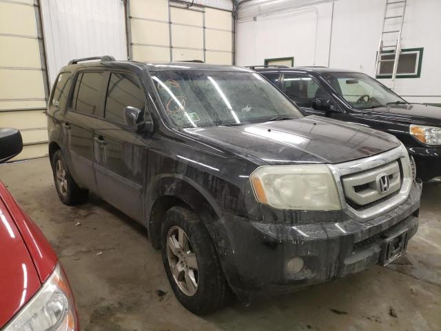 HONDA PILOT EXL 2011 with VIN 5FNYF4H65BB046672 - Photo from auction