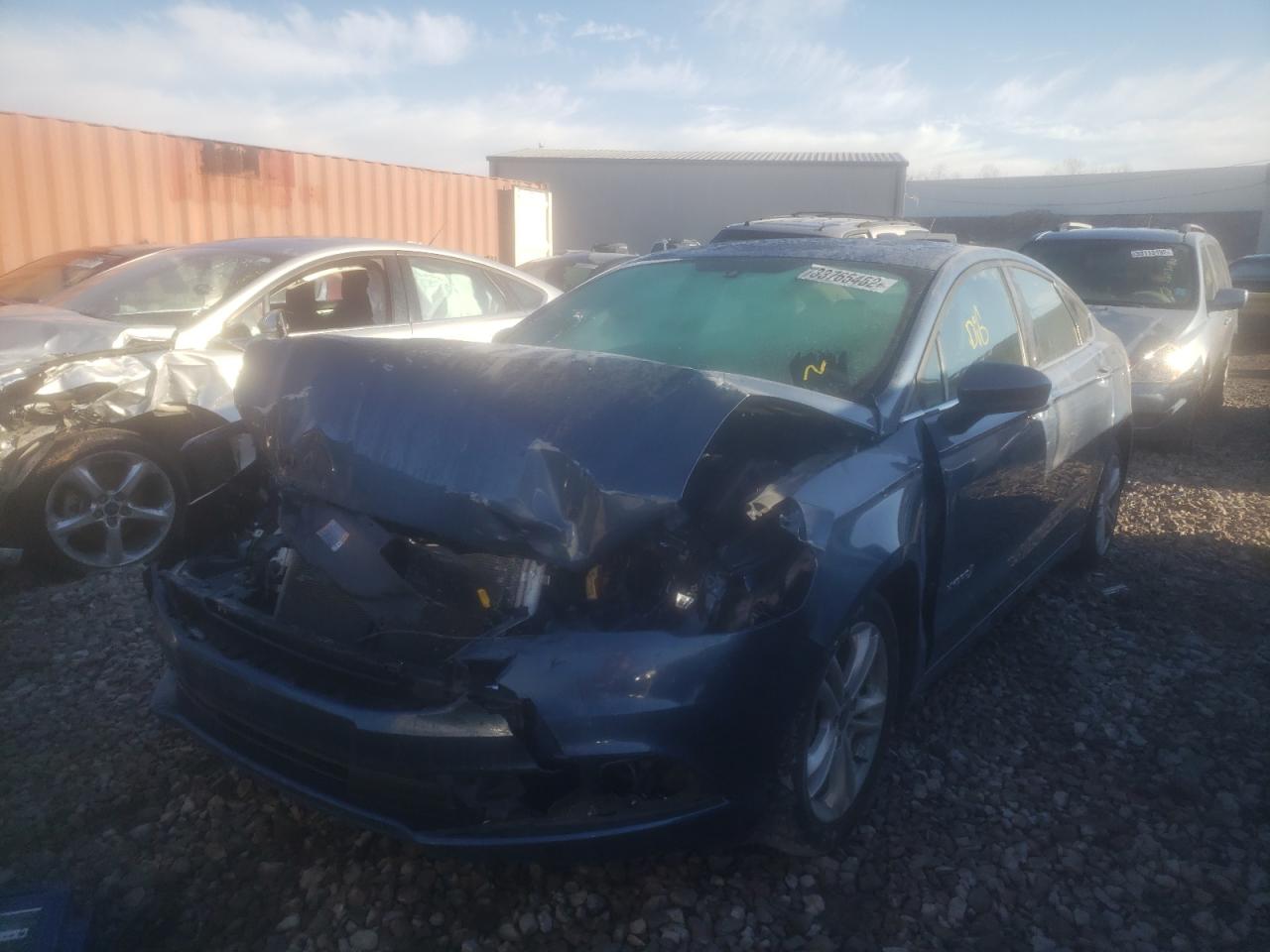 Photo 2 from auction – 2018 FORD FUSION SE with VIN 3FA6P0LU6JR226233