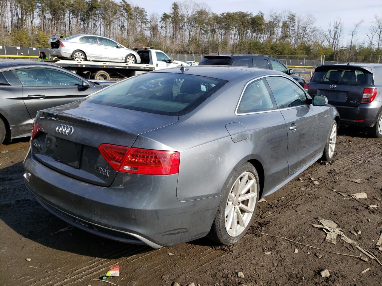 Photo 4 from auction – 2015 AUDI A5 PREMIUM with VIN WAUMFAFR1FA055472