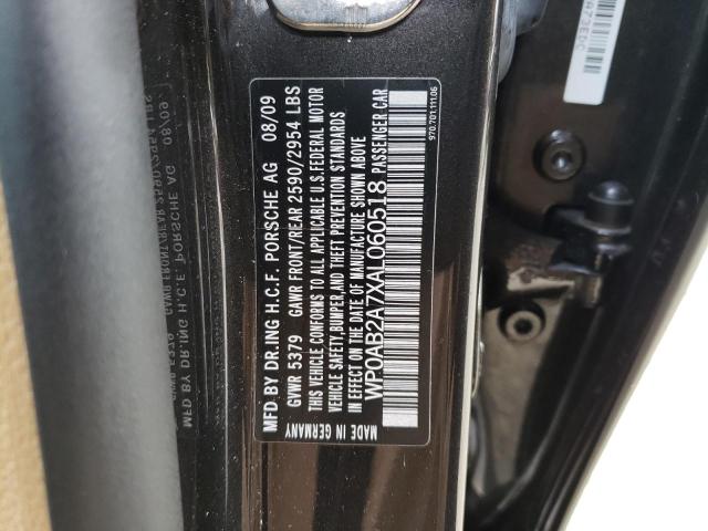 Photo 10 from auction – 2010 PORSCHE PANAMERA S with VIN WP0AB2A7XAL060518