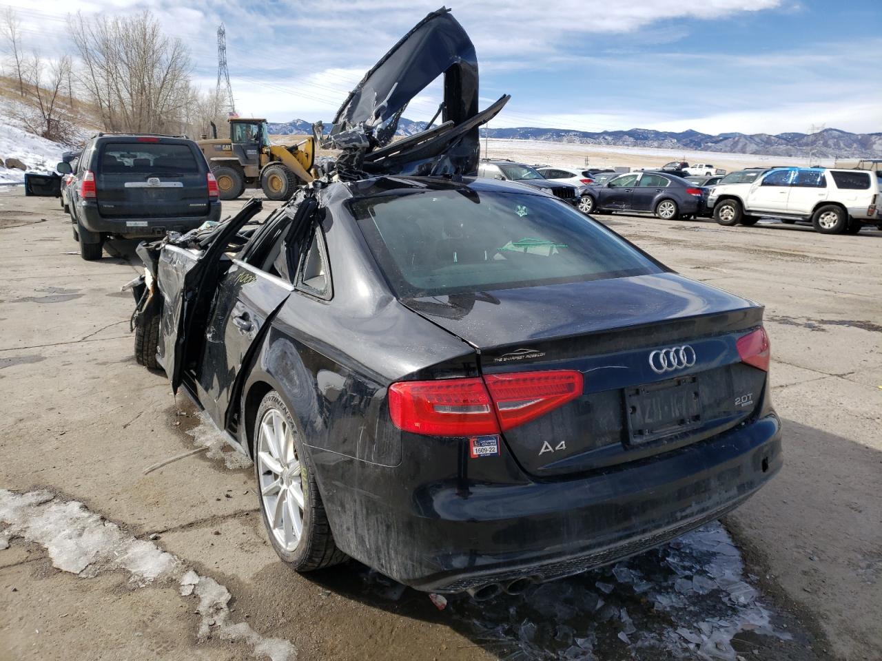 Photo 3 from auction – 2015 AUDI A4 PREMIUM with VIN WAUFFAFLXFN013122
