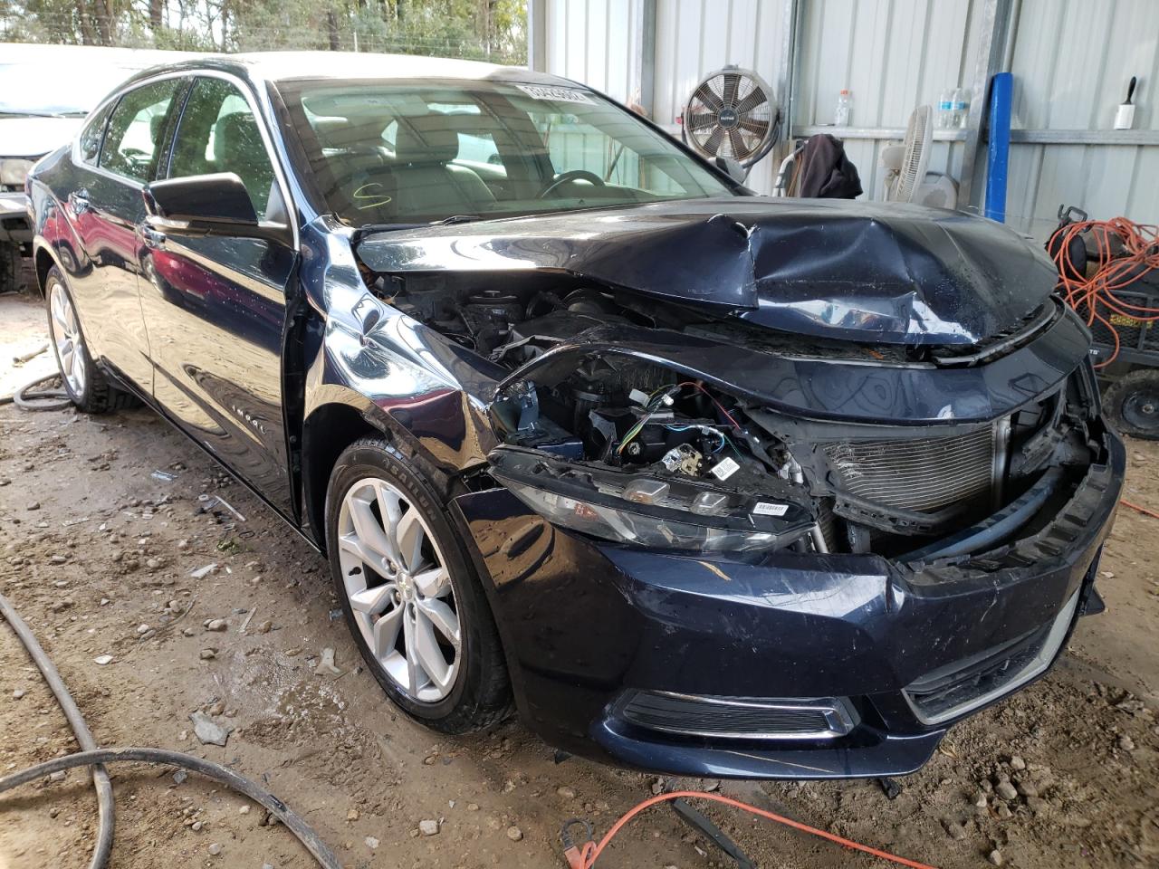 CHEVROLET IMPALA LT 2017 with VIN 1G1105S30HU159722 - Photo from auction