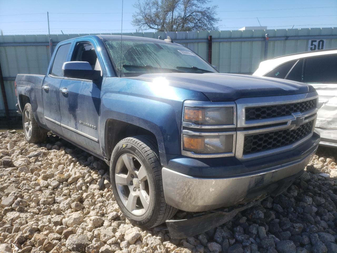 CHEVROLET SILVERADO 2015 with VIN 1GCRCPECXFZ308307 - Photo from auction