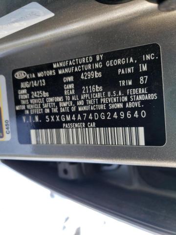 Photo 10 from auction – 2013 KIA OPTIMA LX with VIN 5XXGM4A74DG249640