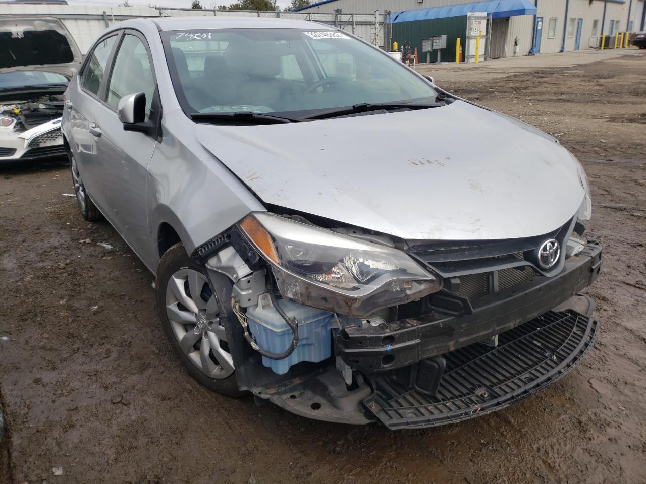 TOYOTA COROLLA L 2014 with VIN 2T1BURHE8EC151246 - Photo from auction
