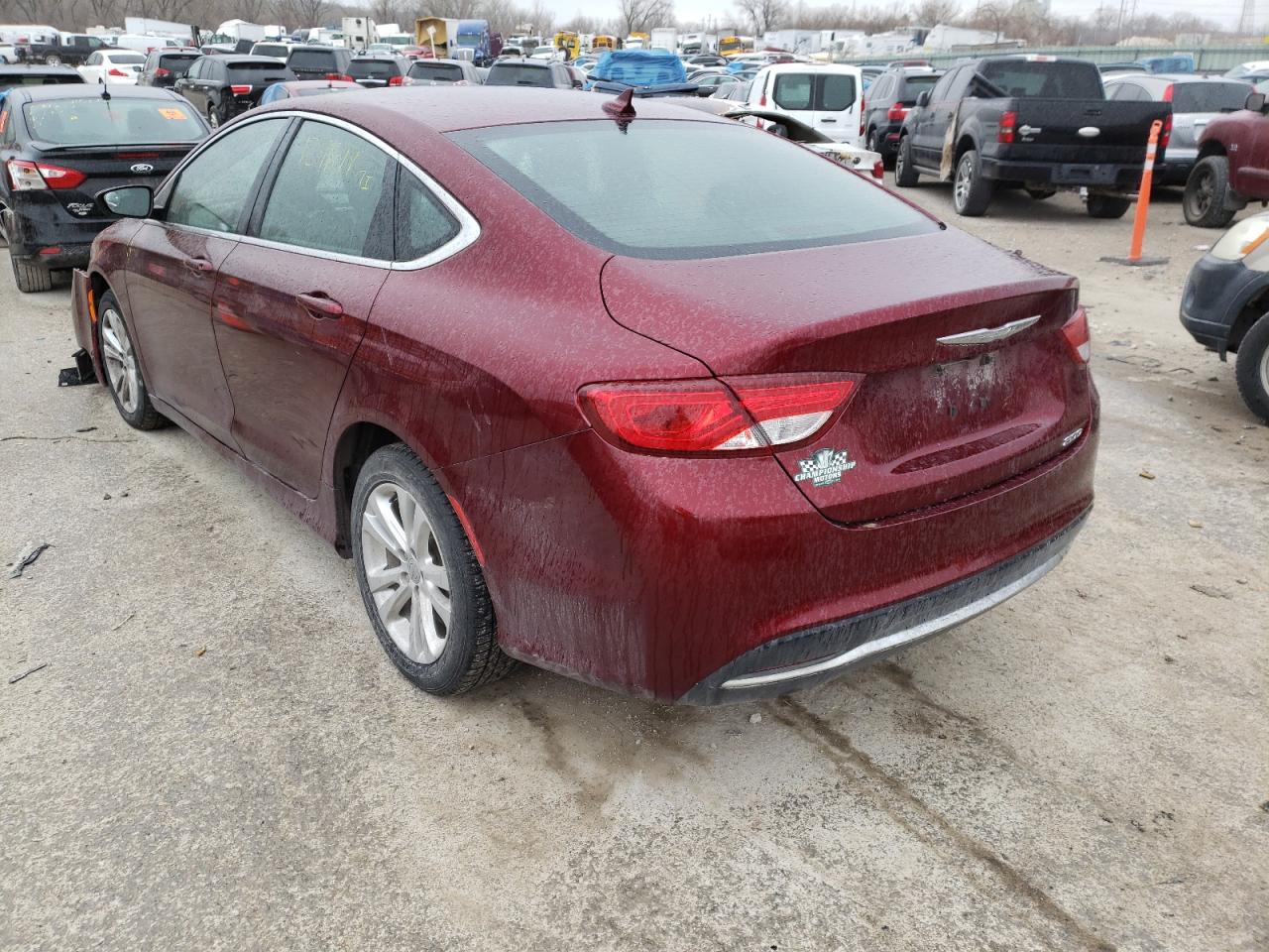 Photo 3 from auction – 2015 CHRYSLER 200 LIMITE with VIN 1C3CCCAB2FN729817