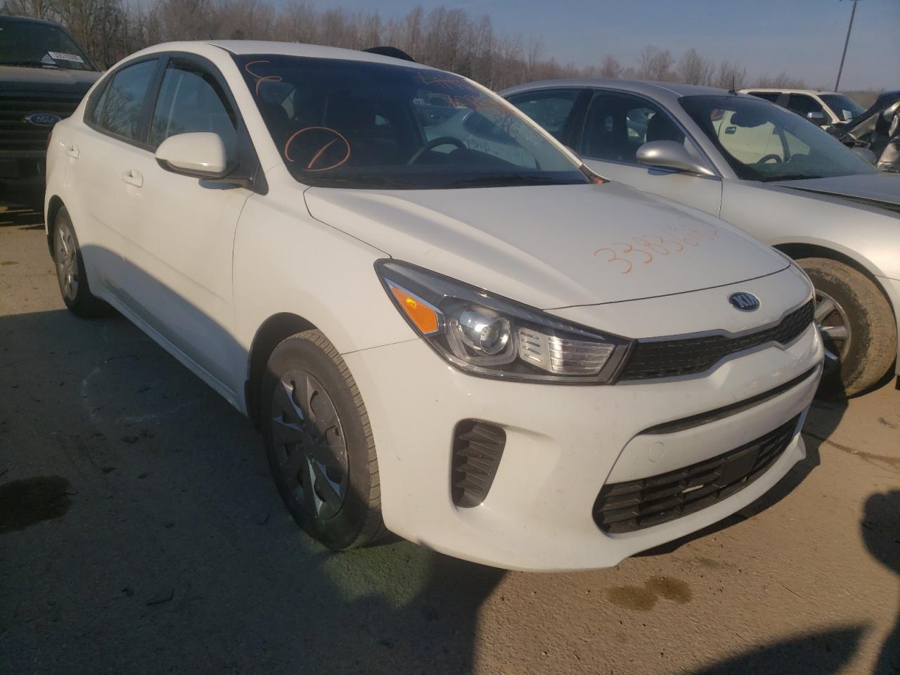 KIA RIO LX 2020 with VIN 3KPA24AD2LE273718 - Photo from auction