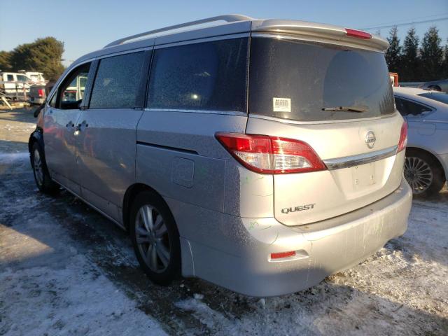 Photo 3 from auction – 2011 NISSAN QUEST S with VIN JN8AE2KP6B9008828