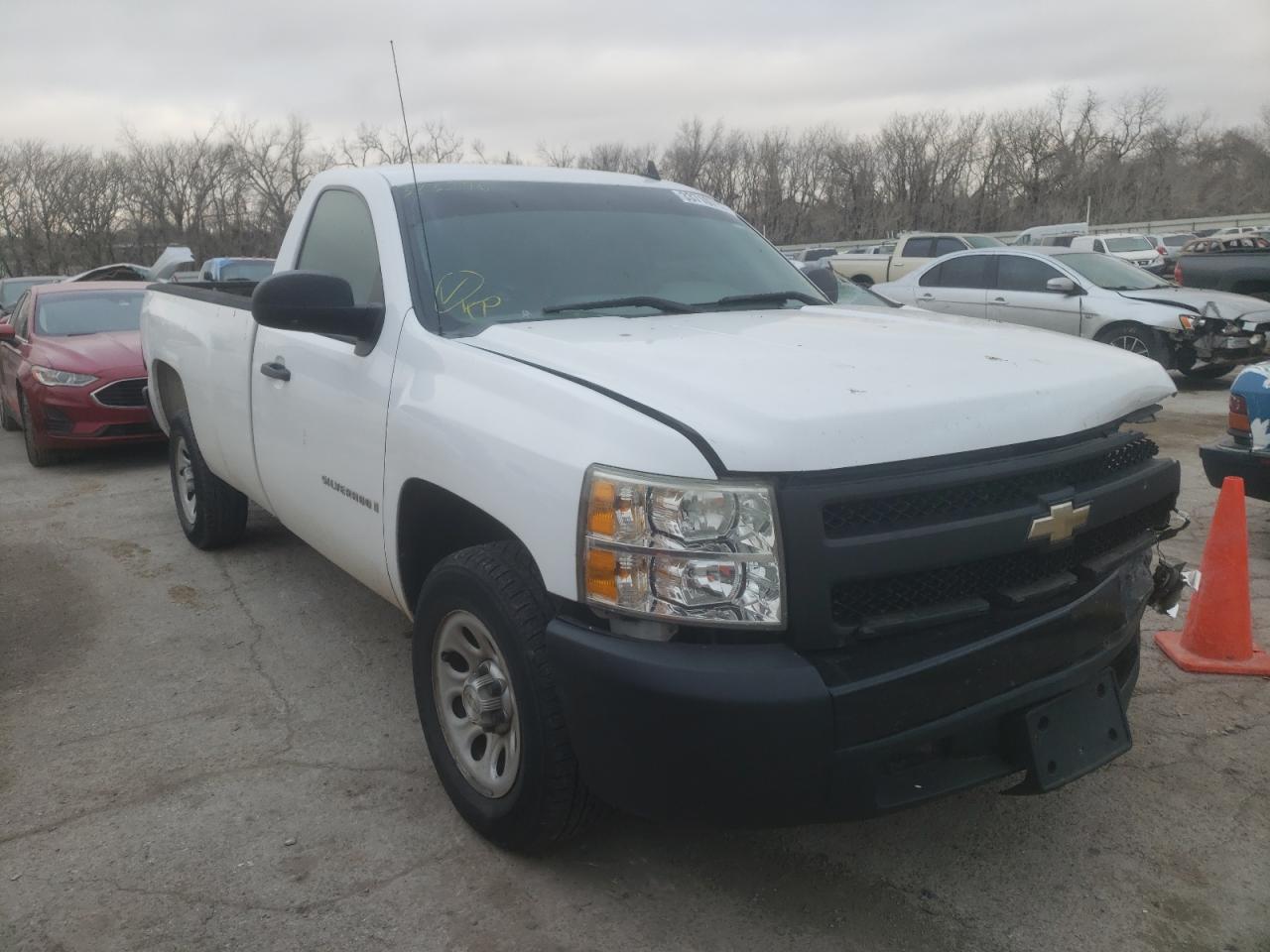 CHEVROLET SILVERADO 2008 with VIN 1GCEC14C08Z323396 - Photo from auction