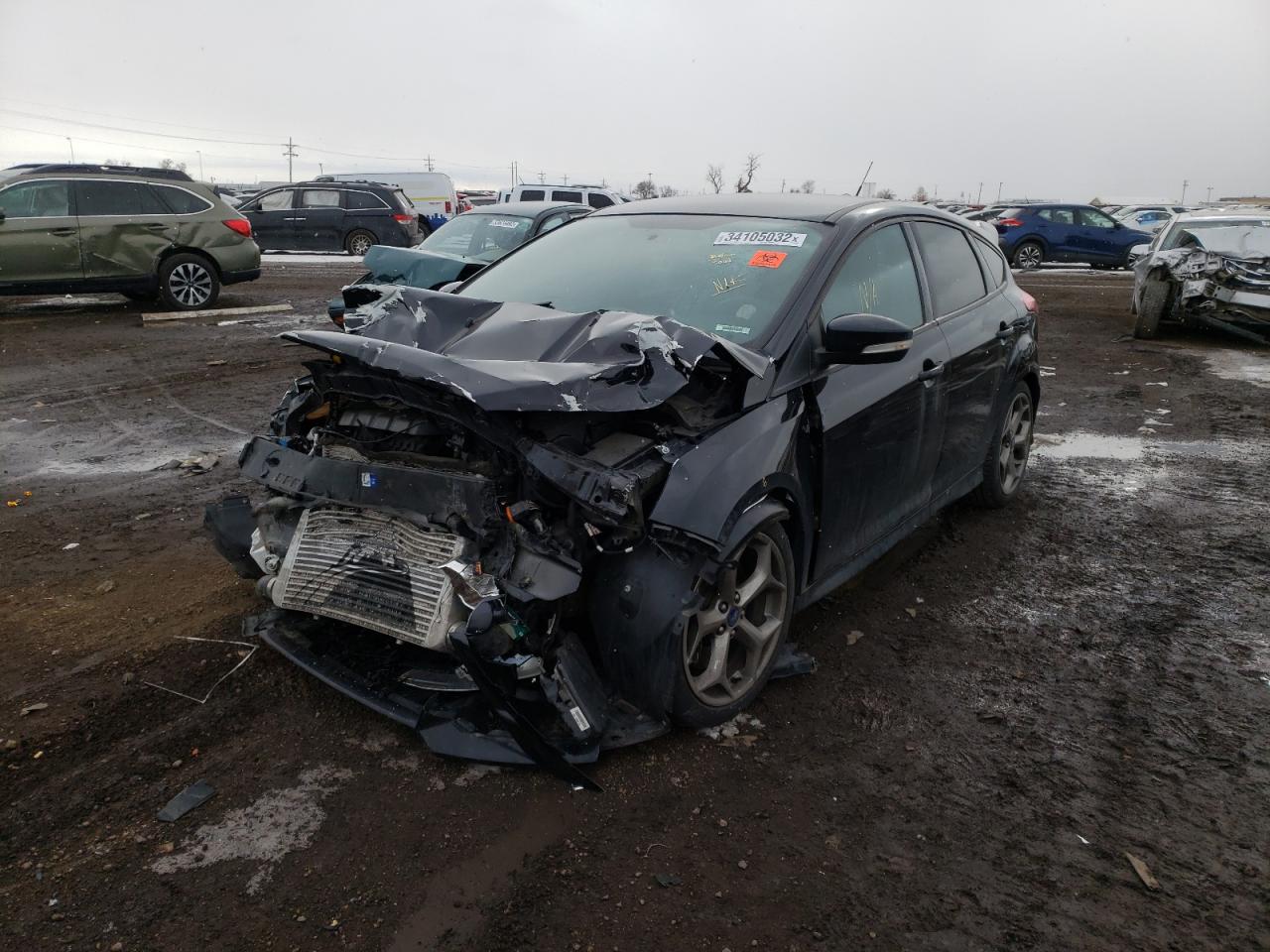 Photo 2 from auction – 2018 FORD FOCUS ST with VIN 1FADP3L95JL282666