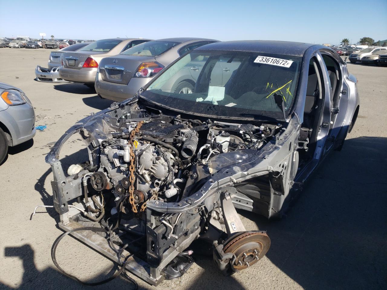 Photo 2 from auction – 2015 INFINITI Q50 BASE with VIN JN1BV7AP1FM355567