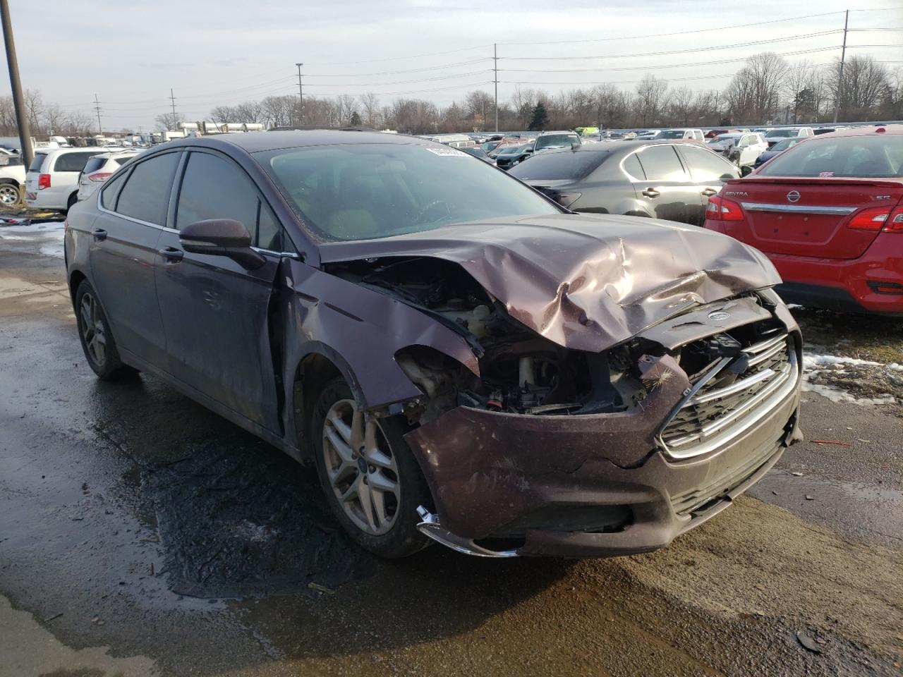Photo 1 from auction – 2013 FORD FUSION SE with VIN 3FA6P0HRXDR312153