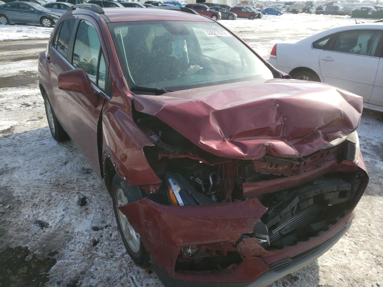 CHEVROLET TRAX 1LT 2018 with VIN 3GNCJLSB4JL292502 - Photo from auction