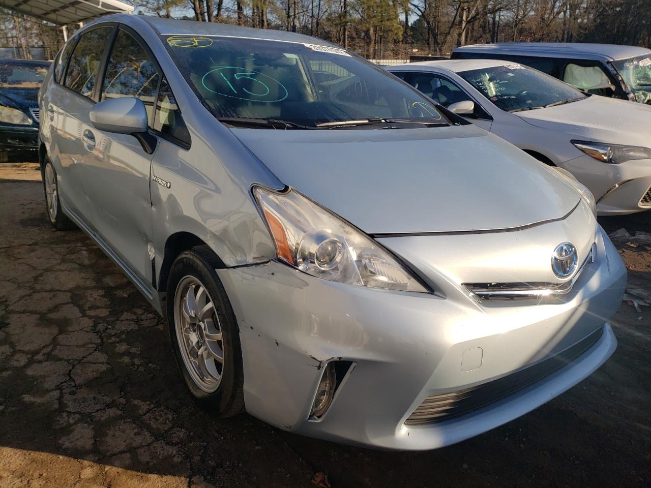 Photo 1 from auction – 2012 TOYOTA PRIUS V with VIN JTDZN3EU8C3156084
