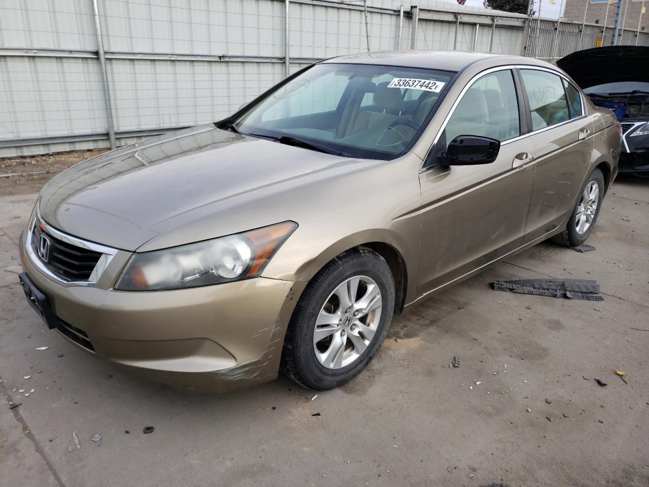 Photo 2 from auction – 2010 HONDA ACCORD LXP with VIN 1HGCP2F49AA062959