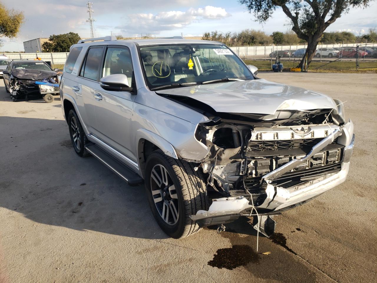 TOYOTA 4RUNNER SR 2014 with VIN JTEBU5JR4E5165904 - Photo from auction