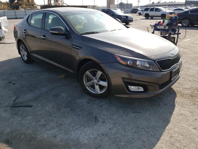 KIA OPTIMA LX 2015 with VIN 5XXGM4A77FG374182 - Photo from auction