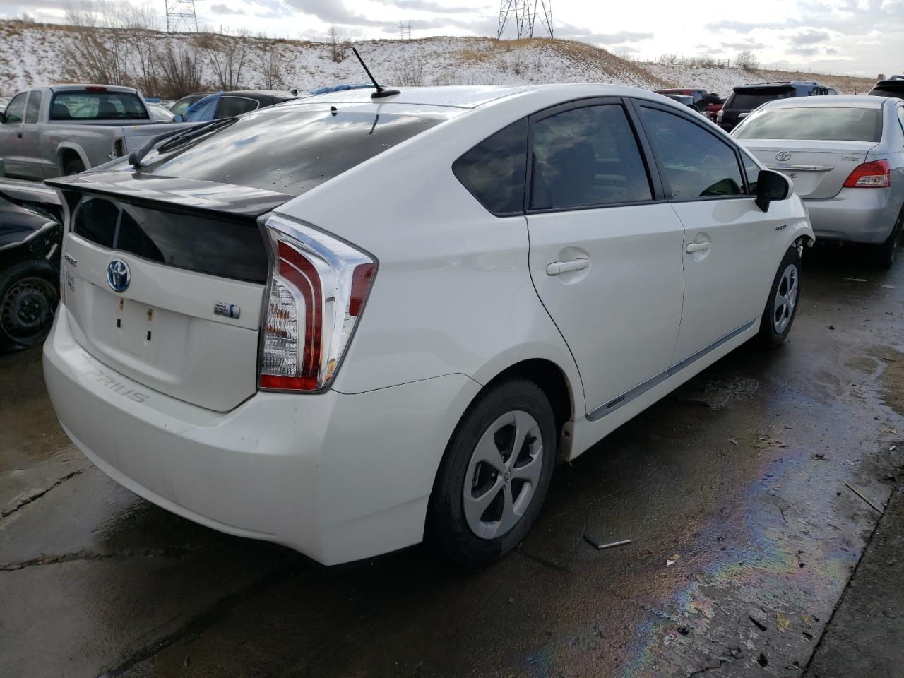 Photo 4 from auction – 2014 TOYOTA PRIUS with VIN JTDKN3DU4E0389659