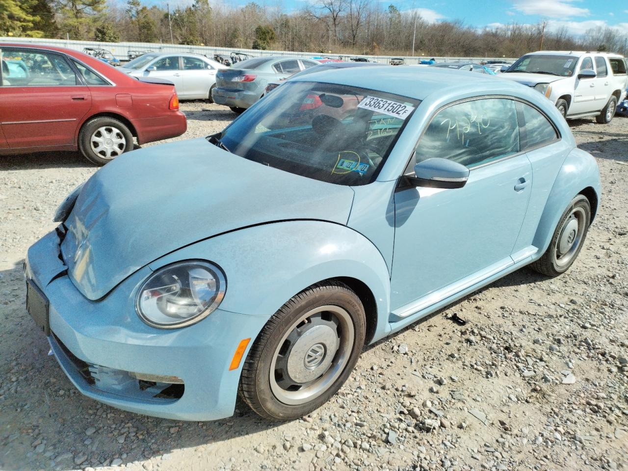 Photo 2 from auction – 2012 VOLKSWAGEN BEETLE with VIN 3VWJP7AT2CM612765
