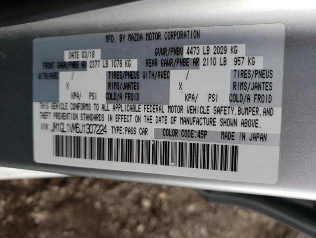 Photo 10 from auction – 2018 MAZDA 6 TOURING with VIN JM1GL1VM6J1307224