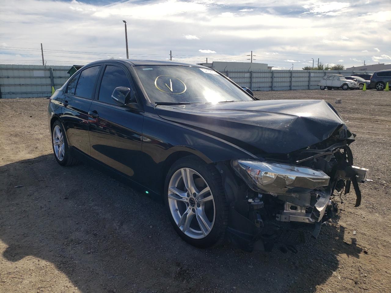 BMW 320 I 2016 with VIN WBA8E1G57GNU10798 - Photo from auction