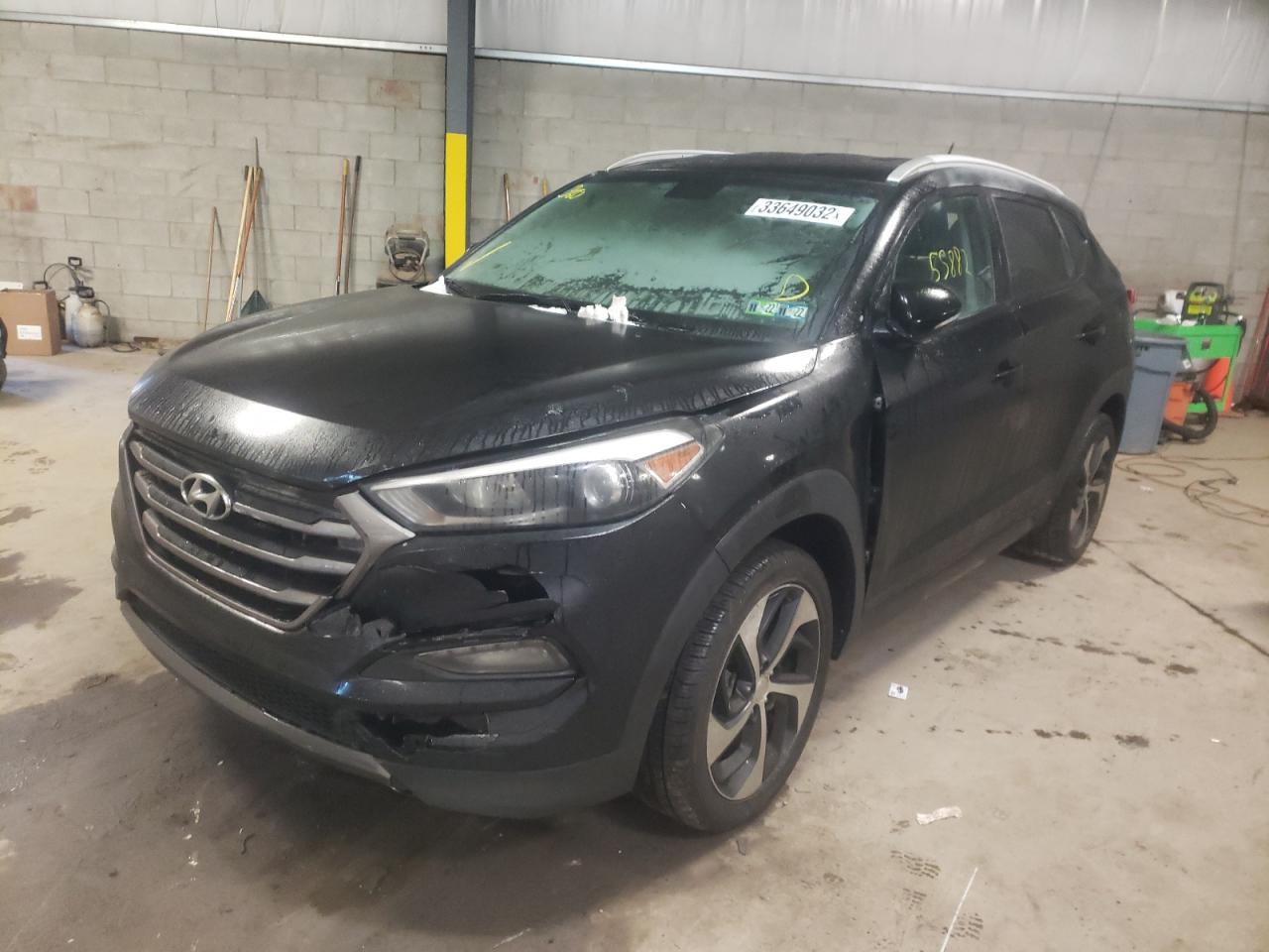 Photo 2 from auction – 2016 HYUNDAI TUCSON LIM with VIN KM8J3CA25GU237627