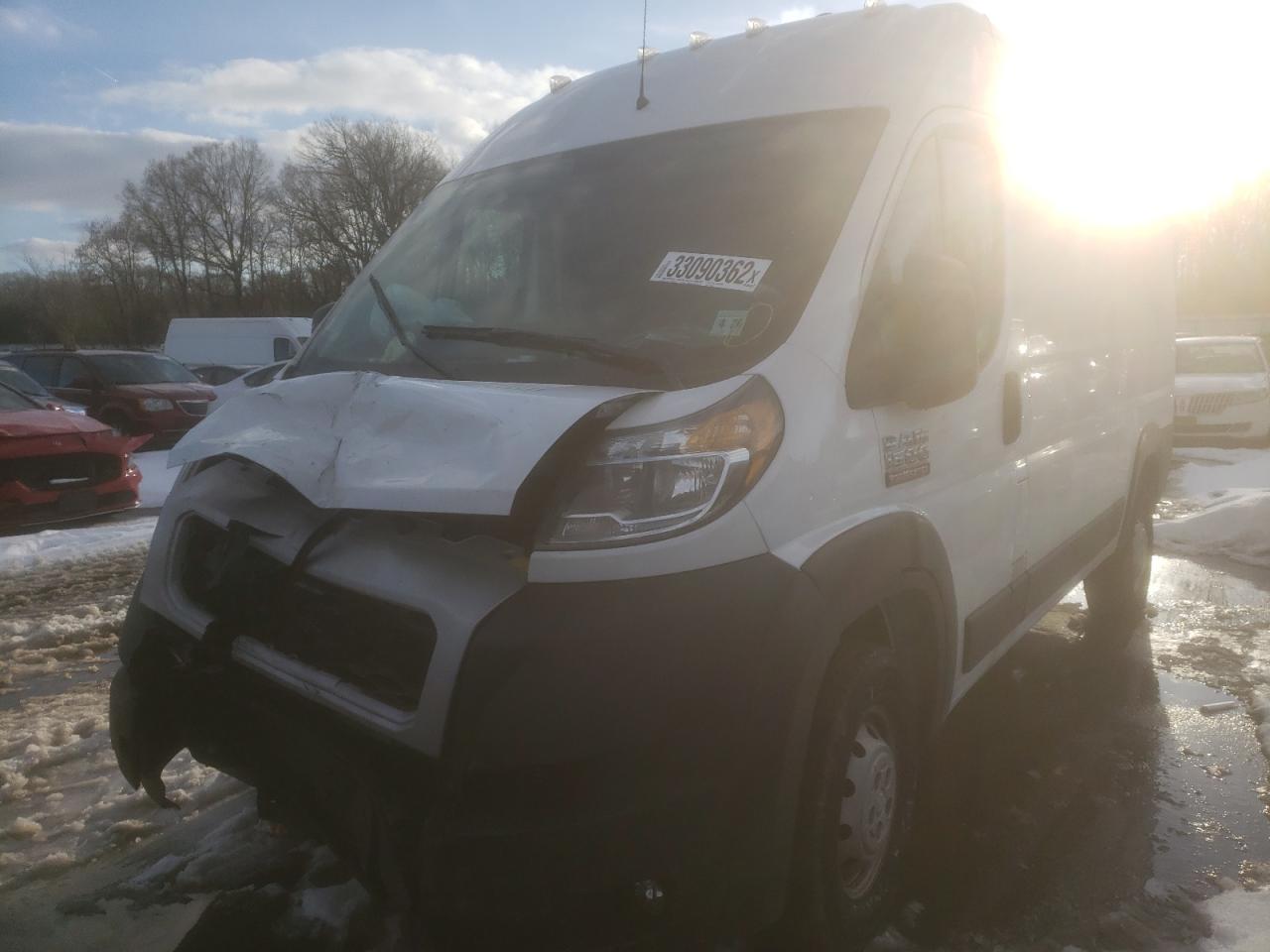 Photo 2 from auction – 2021 RAM PROMASTER with VIN 3C6LRVBG0ME525395