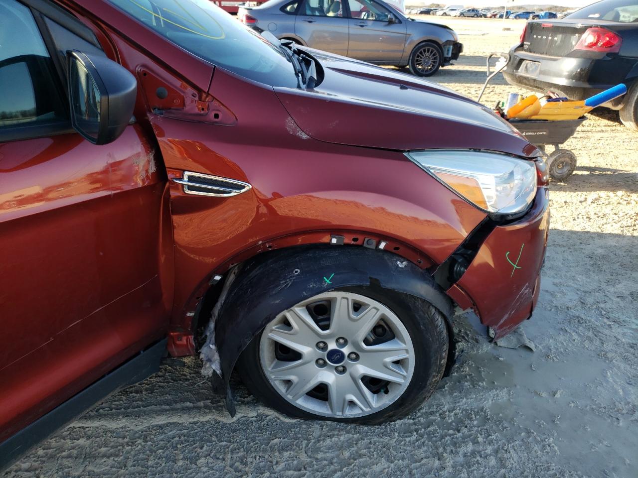 Photo 9 from auction – 2015 FORD ESCAPE S with VIN 1FMCU0F78FUA66265