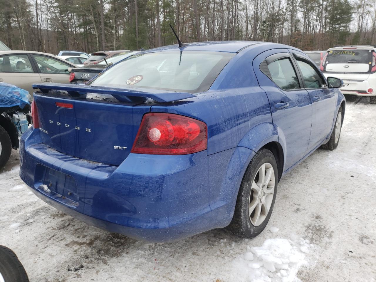 Photo 4 from auction – 2012 DODGE AVENGER with VIN 1C3CDZEG2CN238696