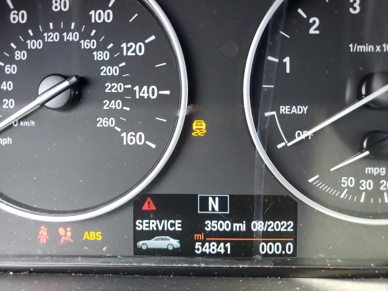 Photo 8 from auction – 2016 BMW 320 I with VIN WBA8E1G57GNU10798