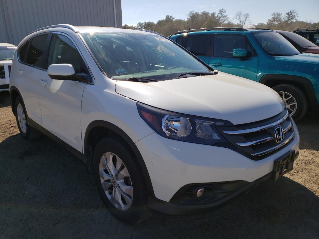 HONDA CR-V EXL 2014 with VIN 5J6RM4H75EL043740 - Photo from auction