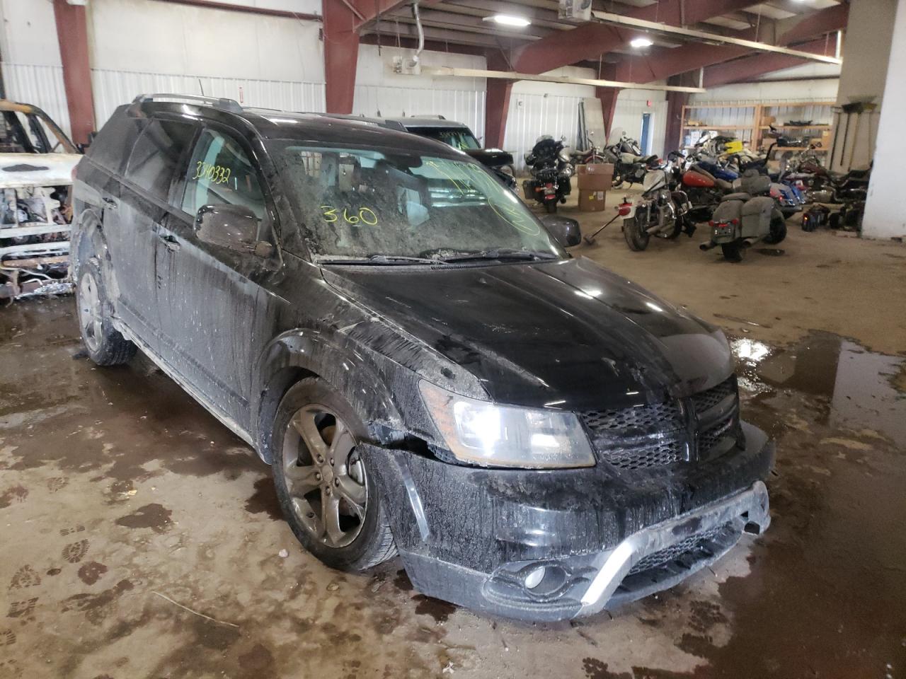 DODGE JOURNEY CR 2017 with VIN 3C4PDCGG7HT708669 - Photo from auction