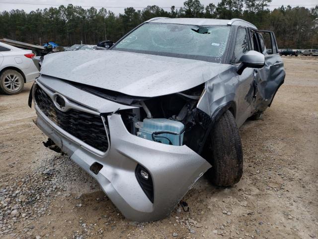 Photo 2 from auction – 2021 TOYOTA HIGHLANDER with VIN 5TDGZRAH7MS034288
