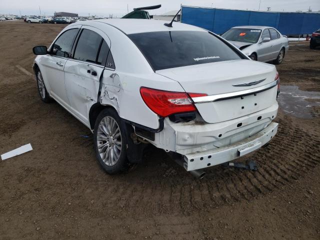 Photo 3 from auction – 2012 CHRYSLER 200 LIMITE with VIN 1C3CCBCG7CN326494