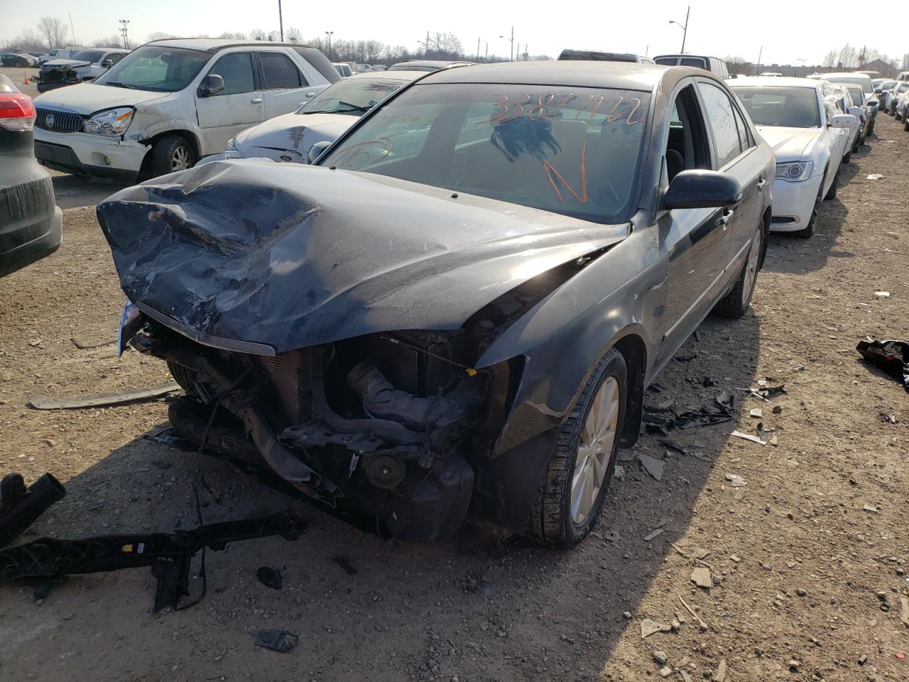 Photo 2 from auction – 2009 HYUNDAI SONATA SE with VIN 5NPEU46C39H493403