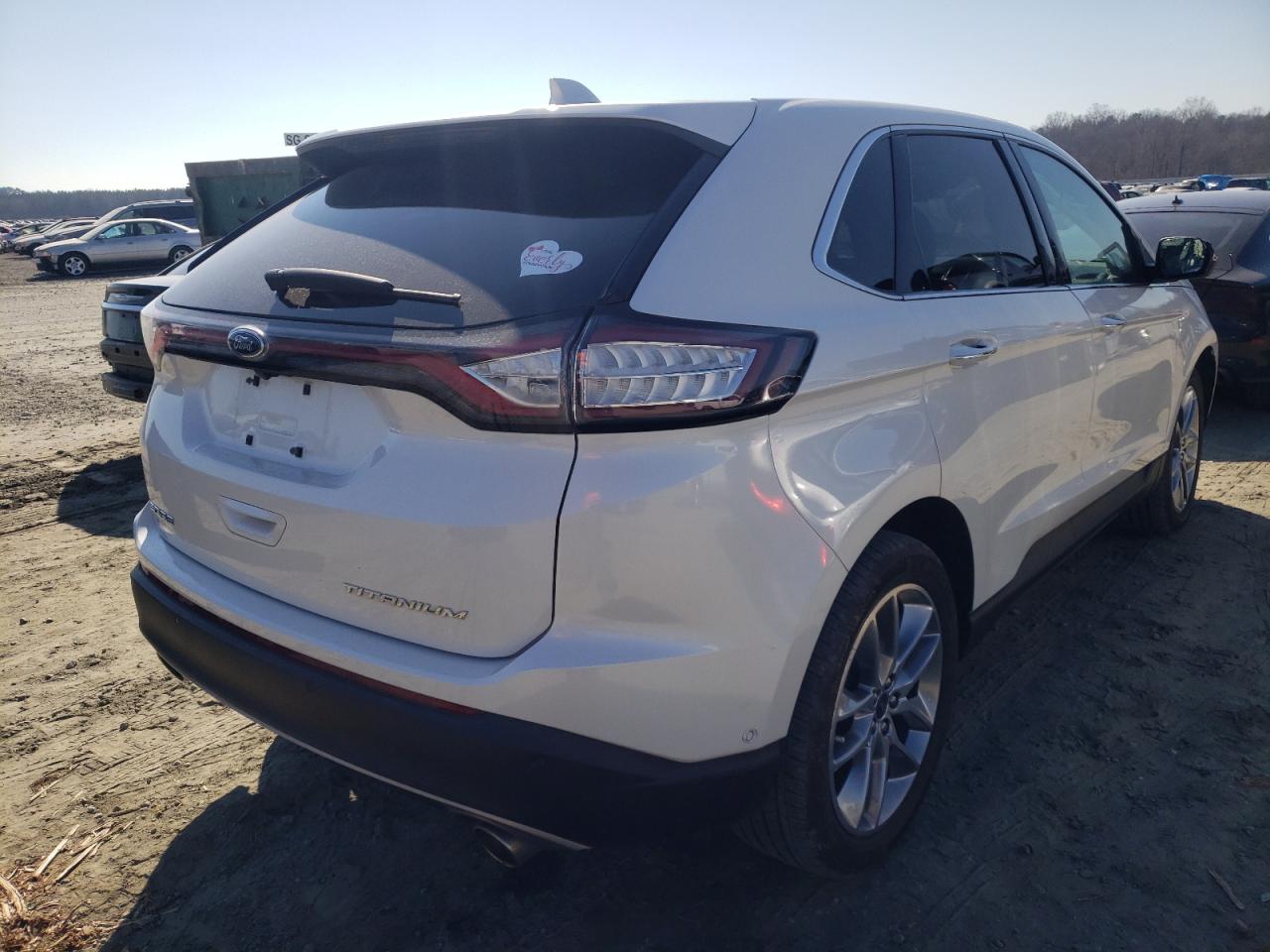 Photo 4 from auction – 2015 FORD EDGE TITAN with VIN 2FMPK3K83FBC24802