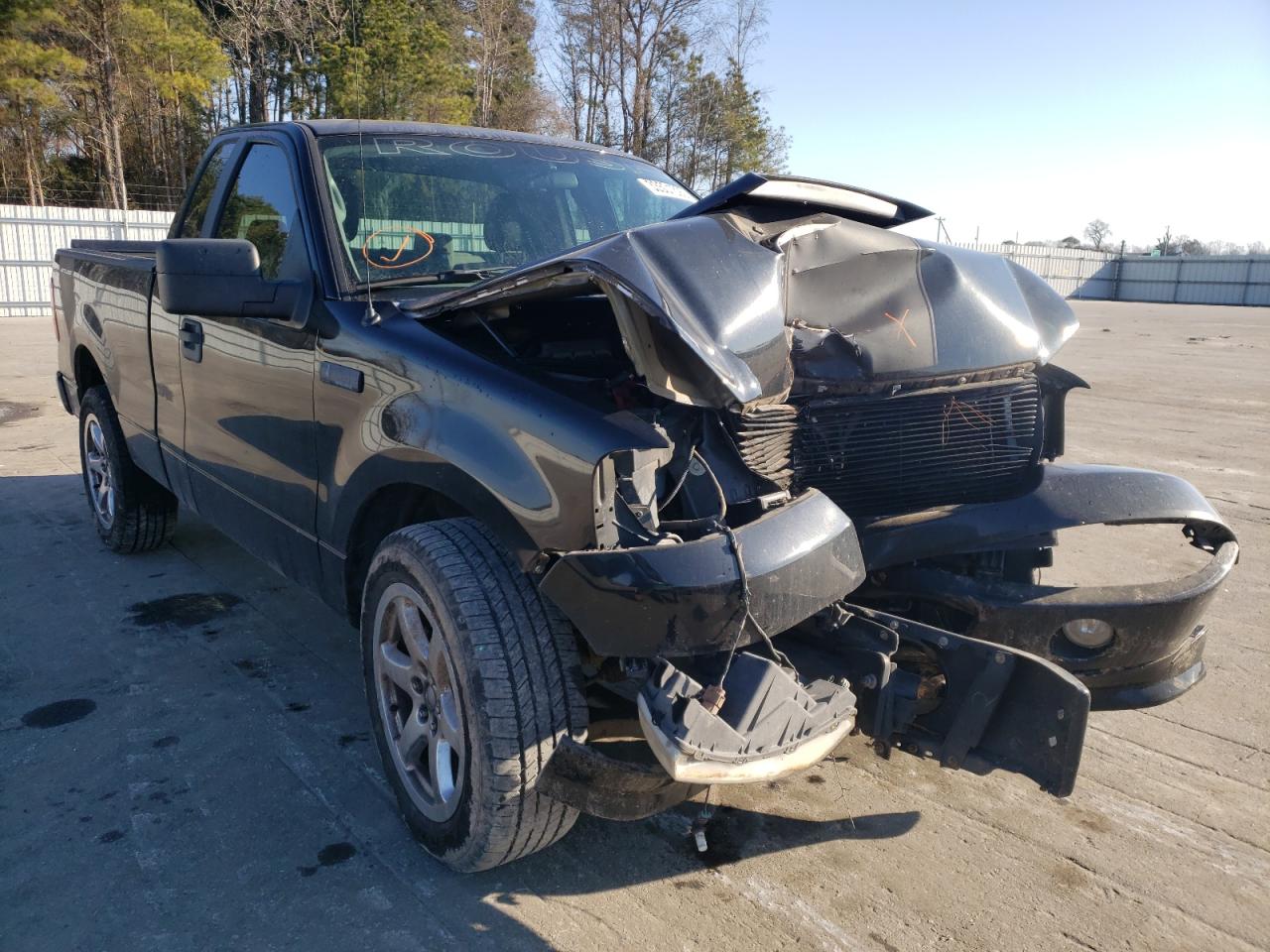 FORD F150 2007 with VIN 1FTRF12577NA74257 - Photo from auction