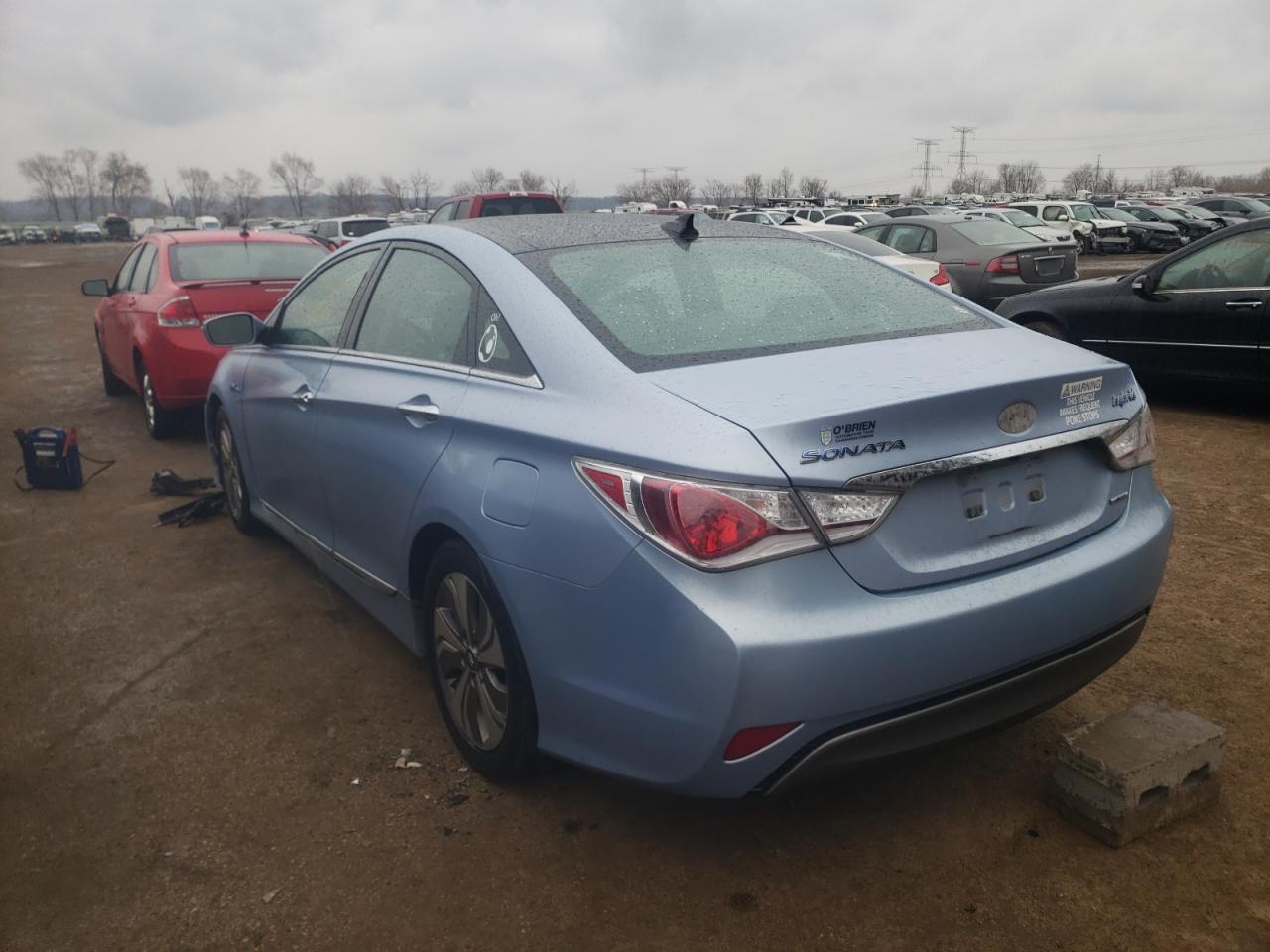 Photo 3 from auction – 2014 HYUNDAI SONATA HYB with VIN KMHEC4A4XEA106720