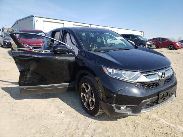HONDA CR-V EX 2018 with VIN 7FARW2H55JE079352 - Photo from auction