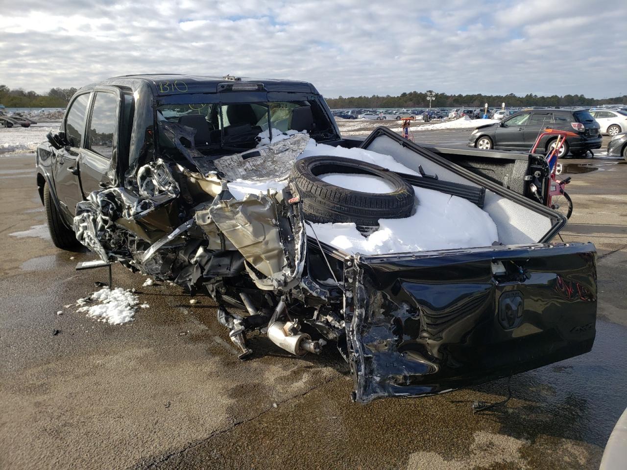 Photo 3 from auction – 2022 RAM 1500 LONGH with VIN 1C6SRFHTXNN101662