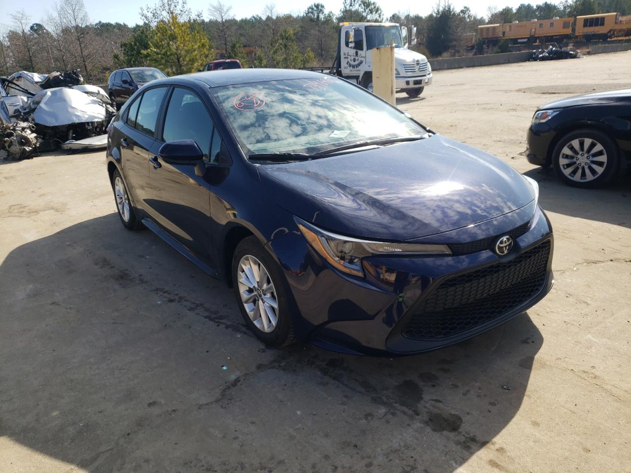 Photo 9 from auction – 2021 TOYOTA COROLLA LE with VIN 5YFVPMAE7MP257204